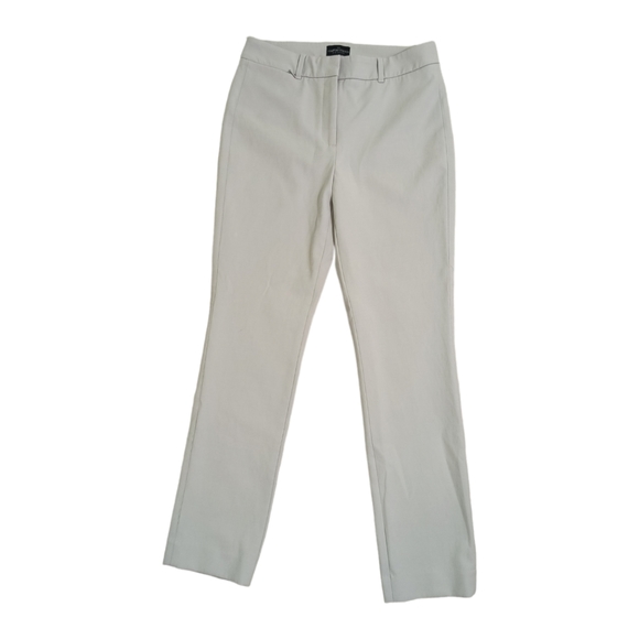 White House Black Market Pants - White House Black Market Comfort Stretch Slim Trouser Gray size 4